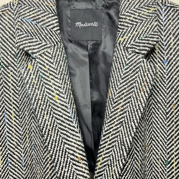 Madewell Elmcourt Fleckled Herringbone Coat - Picture 7 of 16